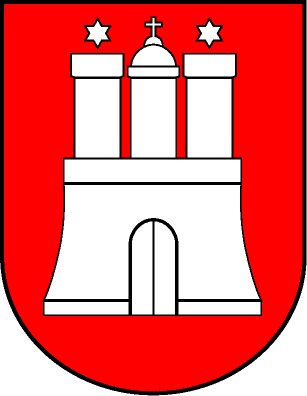 Stadt Hamburg – Wappen / Hoheitszeichen